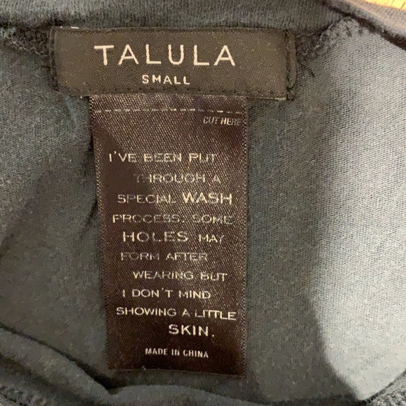 Talula Cropped Tees - Picture 3 of 6